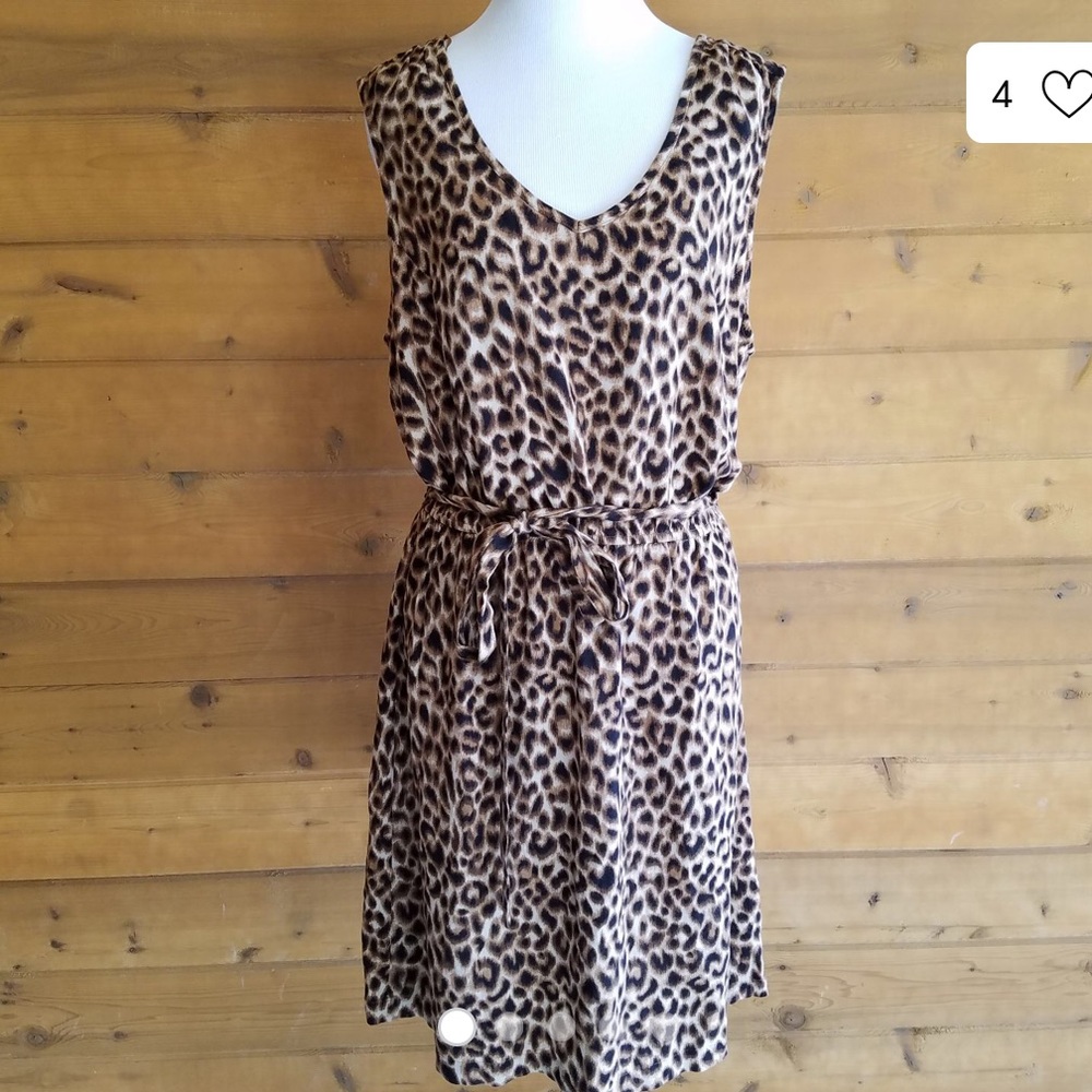 Lucky Brand leopard print dress